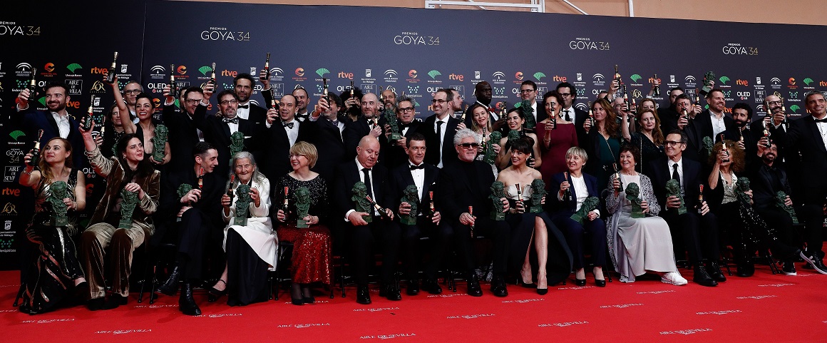 Brindis Ganadores Goyas 34ª edición