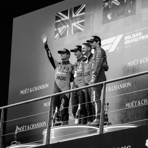 ETIQUETTE MENU - FORMULA 1